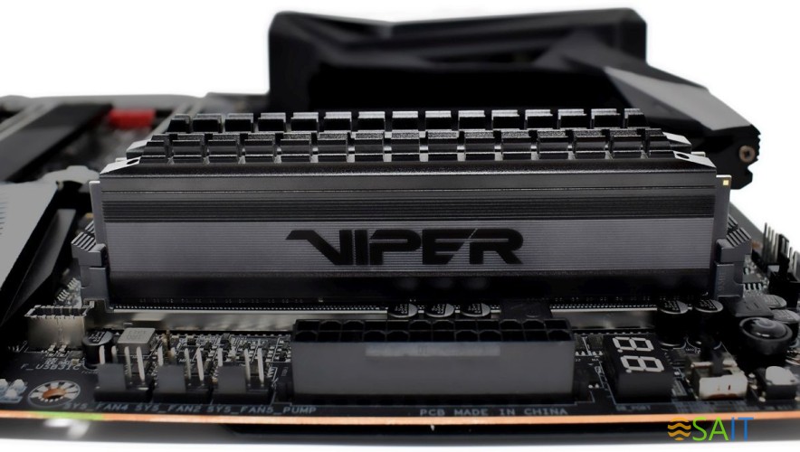 Память DDR4 2x16Gb 3600MHz Patriot PVB432G360C8K Viper 4 Blackout RTL Gaming PC4-28800 CL18 DIMM 288-pin 1.35В с радиатором Ret