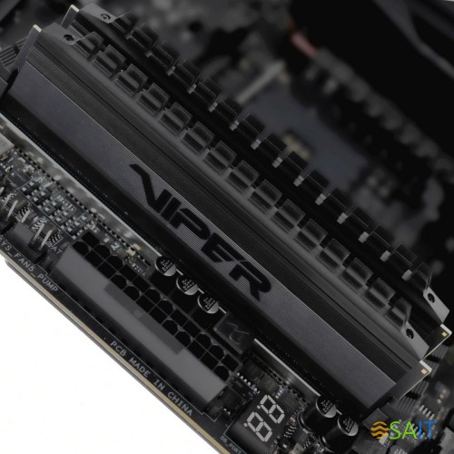 Память DDR4 2x16Gb 3600MHz Patriot PVB432G360C8K Viper 4 Blackout RTL Gaming PC4-28800 CL18 DIMM 288-pin 1.35В с радиатором Ret