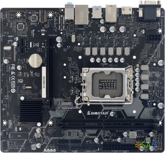 Материнская плата Biostar H610MH D5 Soc-1700 Intel H610 2xDDR5 mATX AC`97 8ch(7.1) GbLAN RAID+VGA+HDMI