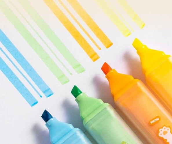 Набор текстовыделителей Deli EU350