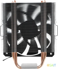 Устройство охлаждения(кулер) Accord ACC-4P12 Soc-AM5/AM4/1200/1700/1851 серебристый/черный 4-pin 31dB Al+Cu 180W 565gr brown box