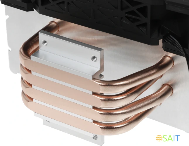 Устройство охлаждения(кулер) Accord ACC-4P12 Soc-AM5/AM4/1200/1700/1851 серебристый/черный 4-pin 31dB Al+Cu 180W 565gr brown box