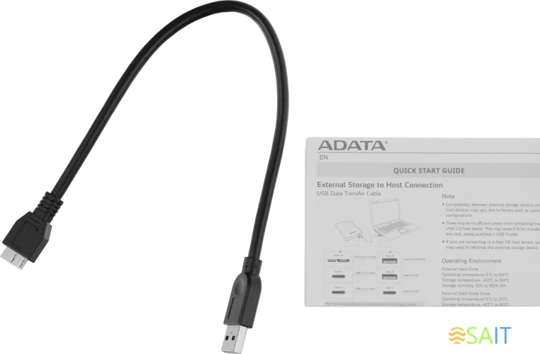 Жесткий диск A-Data USB 3.0 1TB AHD710P-1TU31-CRD HD710Pro DashDrive Durable 2.5" красный