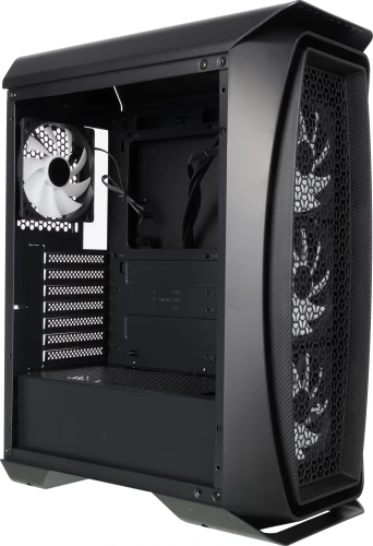 Корпус Aerocool Aero One Frost-G-BK-v1 черный без БП ATX 4x120mm 2x140mm 2xUSB3.0 audio bott PSU
