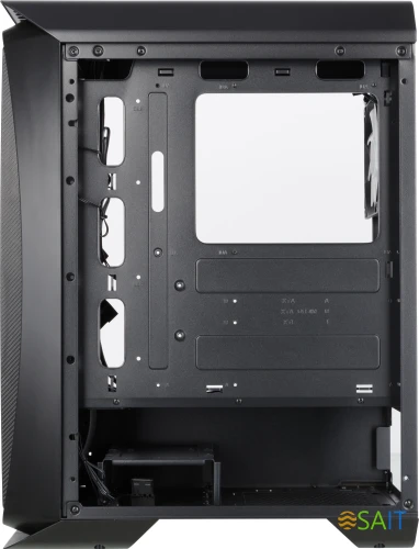 Корпус Aerocool Aero One Frost-G-BK-v1 черный без БП ATX 4x120mm 2x140mm 2xUSB3.0 audio bott PSU