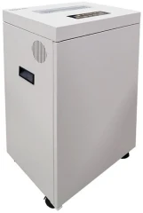 Шредер Office Kit S500 белый (секр.P-5) фрагменты 17лист. 50лтр. скрепки скобы пл.карты CD