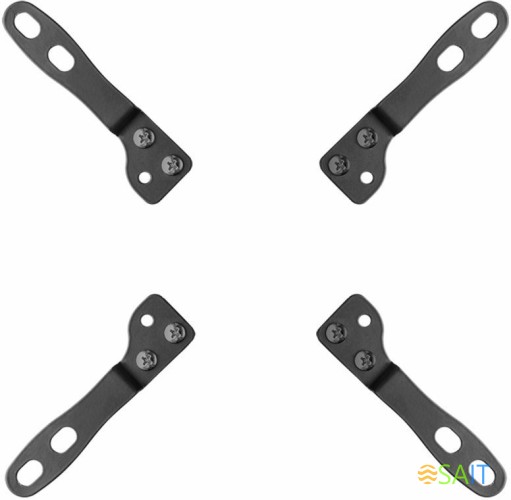 Кронштейн-адаптер для мониторов Onkron A2G черный макс.1.8кг настольный