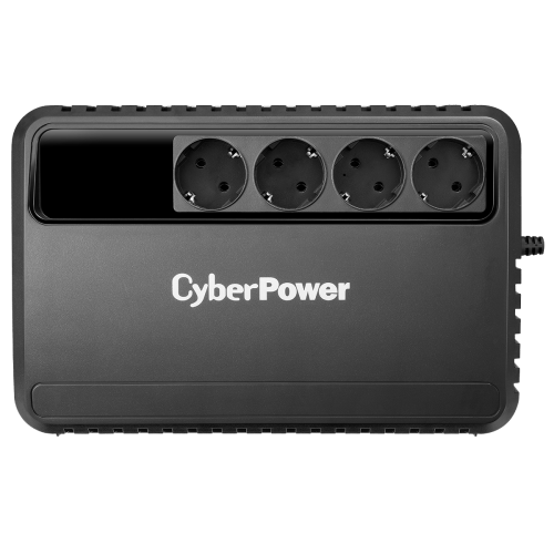 ИБП CyberPower BU1000E, Line-Interactive, 1000VA/600W, 4 Schuko розетки, Black, 0.4х0.3х0.3м., 7.8кг. CyberPower BU1000E