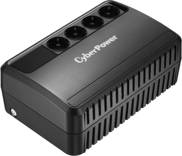 ИБП CyberPower BU1000E, Line-Interactive, 1000VA/600W, 4 Schuko розетки, Black, 0.4х0.3х0.3м., 7.8кг. CyberPower BU1000E