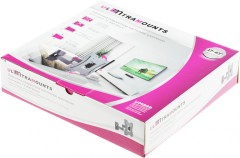 Кронштейн для телевизора Ultramounts UM899 черный 23"-43" макс.20кг настенный поворотно-выдвижной и наклонный