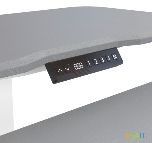 Стол для ноутбука Cactus VM-FDE103 столешница МДФ серый 91.5x56x123см (CS-FDE103WGY)