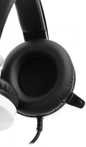 Наушники с микрофоном A4Tech Bloody G521 белый/черный 2.3м мониторные USB оголовье (G521 (WHITE))