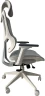 Кресло Cactus CS-CHR-MC02GY серый сетка с подголов. крестов. пластик белый
