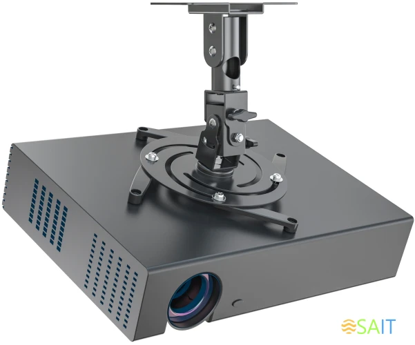 Кронштейн для проектора Cactus CS-VM-PR04-BK черный макс.10кг потолочный поворот и наклон