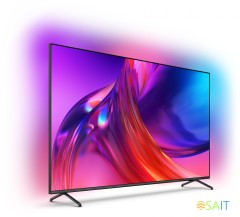 Телевизор LED Philips 50" 50PUS8519/60 Series 8 серый антрацит 4K Ultra HD 60Hz DVB-T DVB-T2 DVB-C DVB-S DVB-S2 USB WiFi Smart TV (RUS)