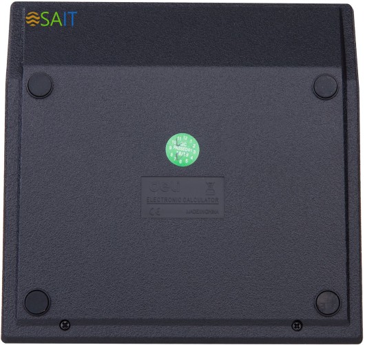 Калькулятор настольный Deli E39231 черный 12-разр.