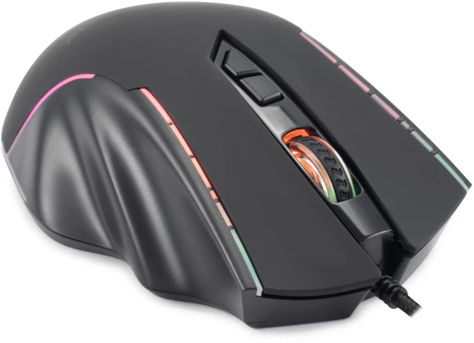 Клавиатура + мышь Оклик 700GMK клав:черный мышь:черный USB Multimedia LED (1533156)