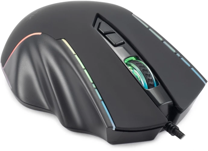 Клавиатура + мышь Оклик 700GMK клав:черный мышь:черный USB Multimedia LED (1533156)