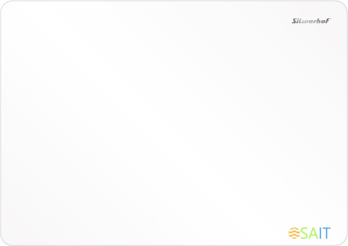 Доска для лепки Silwerhof 957005 прямоугольная A3 пластик 1мм цв.белый