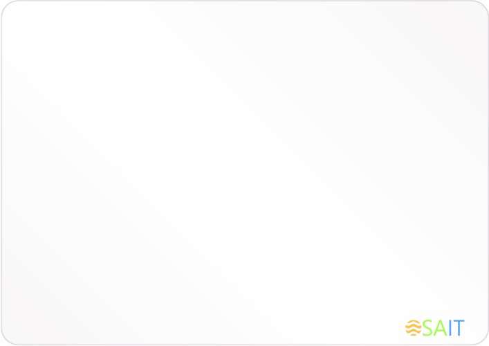 Доска для лепки Silwerhof 957005 прямоугольная A3 пластик 1мм цв.белый