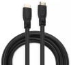Кабель аудио-видео Buro HDMI 2.0 HDMI (m)/HDMI (m) 15м. позолоч.конт. черный (BHP HDMI 2.0-15)