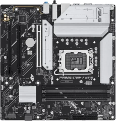 Материнская плата Asus PRIME B760M-A WIFI II Soc-1700 Intel B760 4xDDR5 mATX AC`97 8ch(7.1) 2.5Gg RAID+HDMI+DP
