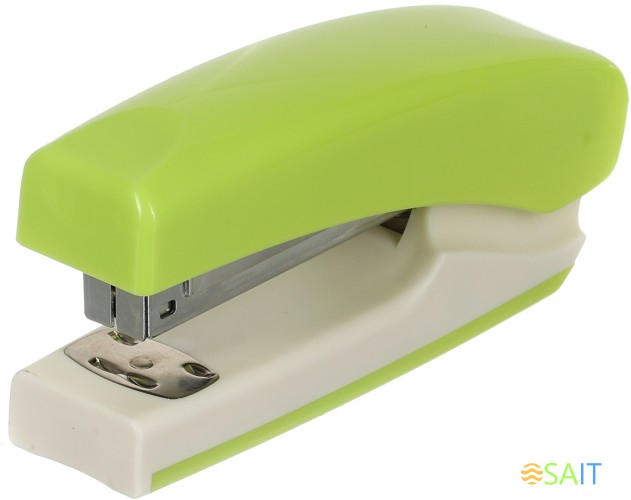 Степлер Kw-Trio 055G9GREEN 24/6 26/6 (20листов) снижение усилия зеленый 100скоб металл коробка