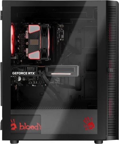 ПК Bloody BD-PC CB76T2 TWR i5 14400F (2.5) 32Gb SSD1Tb RTX5060 8Gb Windows 11 Home 64 2.5xGbitEth 650W черный (RUS) (2141962)
