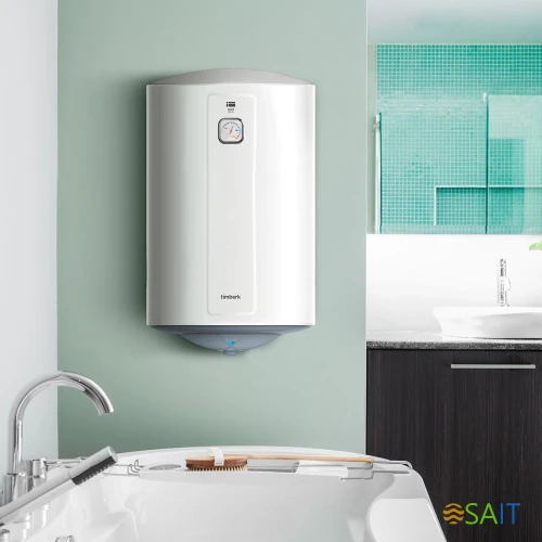 Водонагреватель Timberk SWH RE9 80 V 1.5кВт 80л электрический настенный/белый