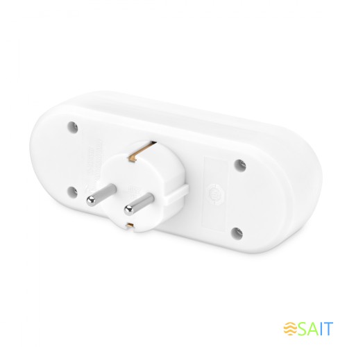 Сетевой разветвитель Buro BU-PS3G-W (3 розетки) белый (пакет ПЭ)