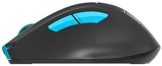 Мышь A4Tech Fstyler FG30 серый/синий оптическая 2000dpi беспров. USB 6but (FG30 BLUE)