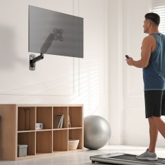 Кронштейн для телевизора Onkron G150 черный 13"-34" макс.8кг настенный поворот и наклон верт.перемещ.