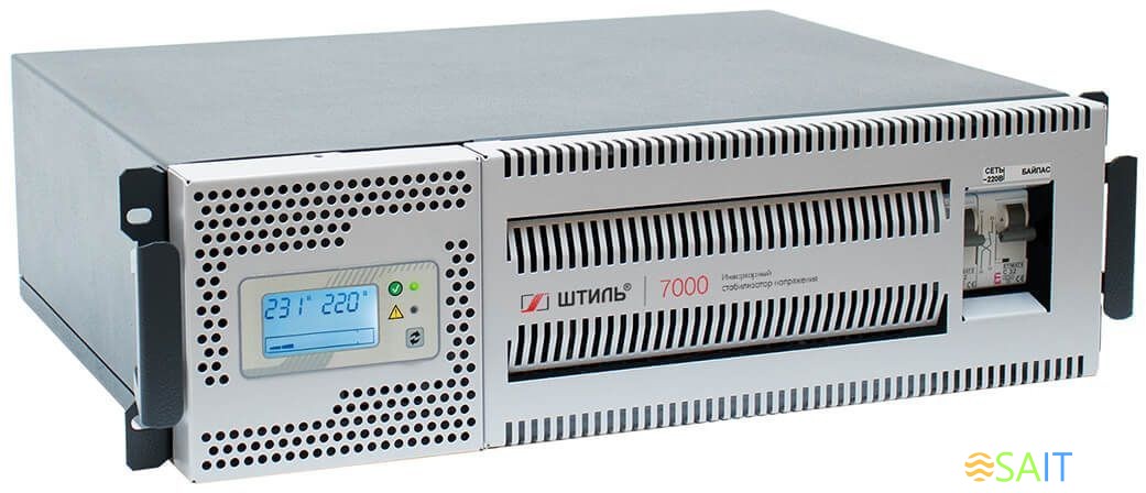 Стабилизатор напряжения Штиль ИнСтаб IS7000RT 7200Вт 5500ВА серый