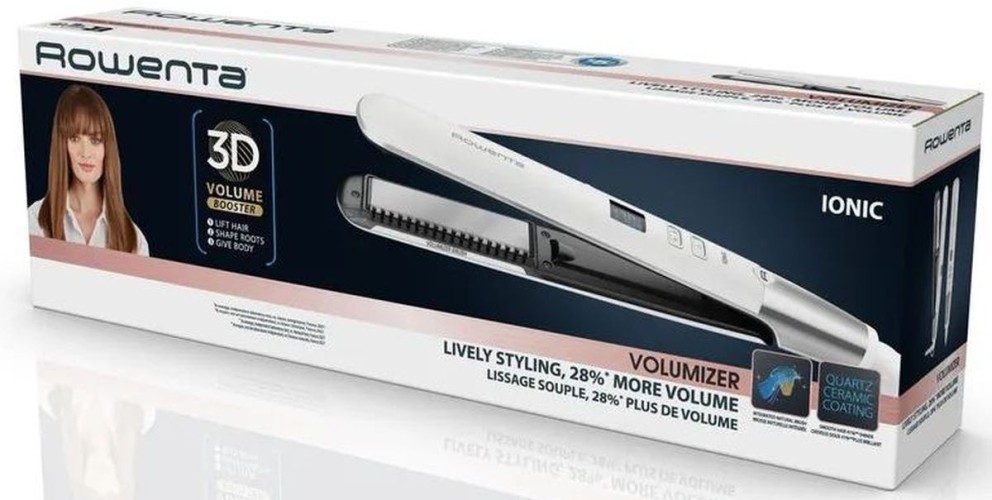 Выпрямитель Rowenta SF4650F0 белый макс.темп.:210С покрытие:керамическое (1830008584)