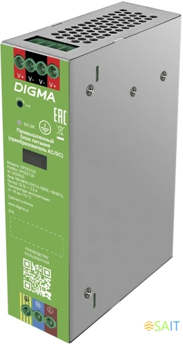 Блок питания AC/DC Digma DPS52120 52В 120Вт