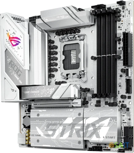 Материнская плата Asus ROG STRIX B860-G GAMING WIFI Soc-1851 Intel B860 4xDDR5 mATX AC`97 8ch(7.1) 2.5Gg RAID+HDMI+DP
