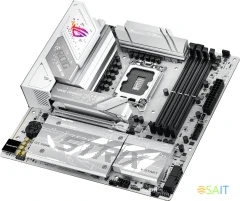 Материнская плата Asus ROG STRIX B860-G GAMING WIFI Soc-1851 Intel B860 4xDDR5 mATX AC`97 8ch(7.1) 2.5Gg RAID+HDMI+DP