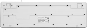 Клавиатура + мышь Defender Motion C-977 клав:белый мышь:белый/розовый USB Multimedia (45977)
