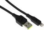 Кабель InfinityLab ILINCATLBLK USB (m)-Lightning (m) 1.5м черный коробка (упак.:1шт)