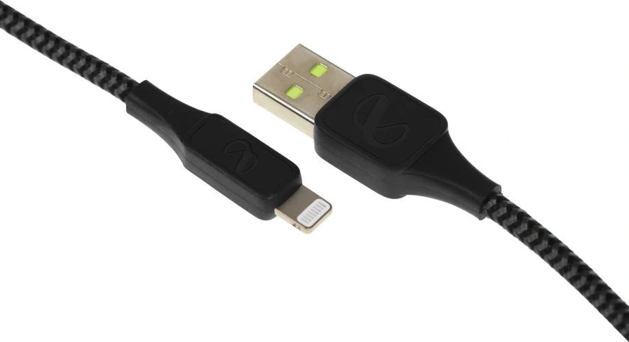 Кабель InfinityLab ILINCATLBLK USB (m)-Lightning (m) 1.5м черный коробка (упак.:1шт)
