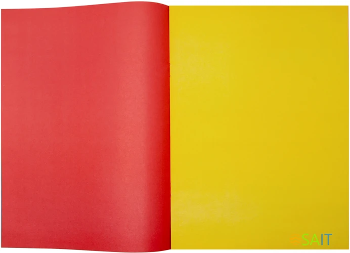 Бумага цветная Silwerhof двустор. 16л. 8цв. A4 CREATE 50г/м2 скрепка