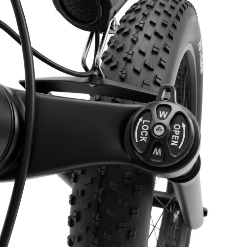 Электровелосипед Rude, ATB A3 series, model A3-A3Hxx, 26" wheels, FAT tires, Aluminum frame, 350W motor, 13A*h battery, disc brakes. Rude ATB A3-A3HGM