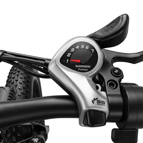 Электровелосипед Rude, ATB A3 series, model A3-A3Hxx, 26" wheels, FAT tires, Aluminum frame, 350W motor, 13A*h battery, disc brakes. Rude ATB A3-A3HGM