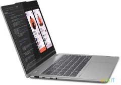 Ноутбук Lenovo Yoga 7 14AHP9 Ryzen 5 8640HS 16Gb SSD1Tb AMD Radeon 760M 14" IPS Touch WUXGA (1920x1200) Windows 11 Home dk.grey WiFi BT Cam Bag (83DK006SRK)