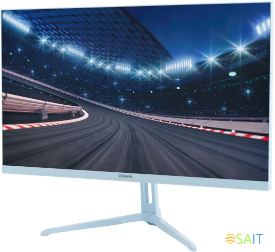 Монитор Digma 23.8" Overdrive 24P410F голубой IPS LED 2ms 16:9 HDMI матовая 300cd 178гр/178гр 1920x1080 200Hz G-Sync FreeSync DP FHD USB 3.7кг