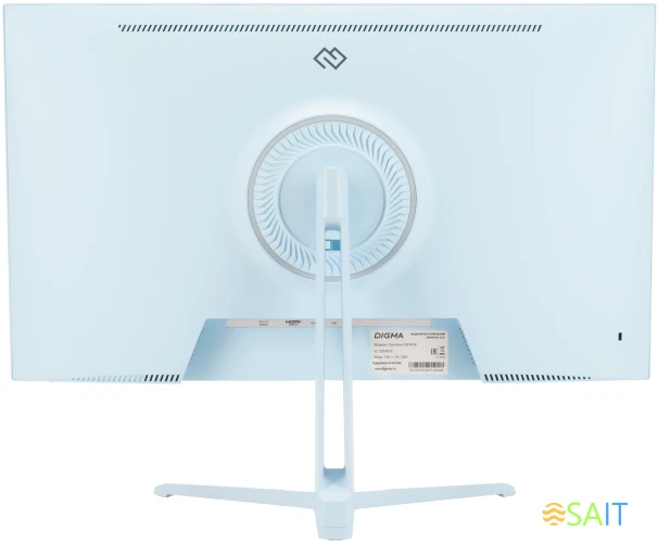 Монитор Digma 23.8" Overdrive 24P410F голубой IPS LED 2ms 16:9 HDMI матовая 300cd 178гр/178гр 1920x1080 200Hz G-Sync FreeSync DP FHD USB 3.7кг