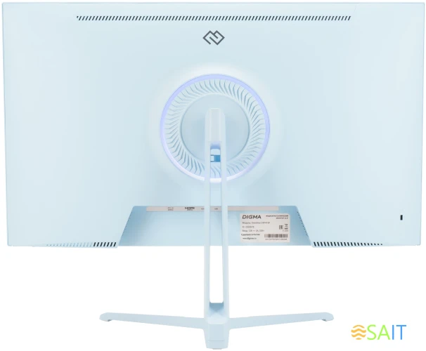 Монитор Digma 23.8" Overdrive 24P410F голубой IPS LED 2ms 16:9 HDMI матовая 300cd 178гр/178гр 1920x1080 200Hz G-Sync FreeSync DP FHD USB 3.7кг