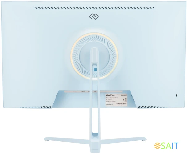 Монитор Digma 23.8" Overdrive 24P410F голубой IPS LED 2ms 16:9 HDMI матовая 300cd 178гр/178гр 1920x1080 200Hz G-Sync FreeSync DP FHD USB 3.7кг