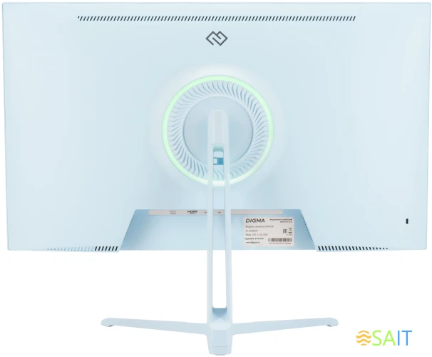 Монитор Digma 23.8" Overdrive 24P410F голубой IPS LED 2ms 16:9 HDMI матовая 300cd 178гр/178гр 1920x1080 200Hz G-Sync FreeSync DP FHD USB 3.7кг