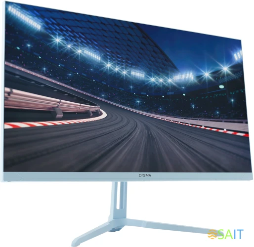 Монитор Digma 23.8" Overdrive 24P410F голубой IPS LED 2ms 16:9 HDMI матовая 300cd 178гр/178гр 1920x1080 200Hz G-Sync FreeSync DP FHD USB 3.7кг